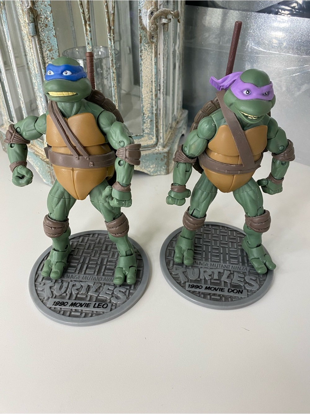 TMNT 2012 Viacom 6” 1990 Movie Don & Leo